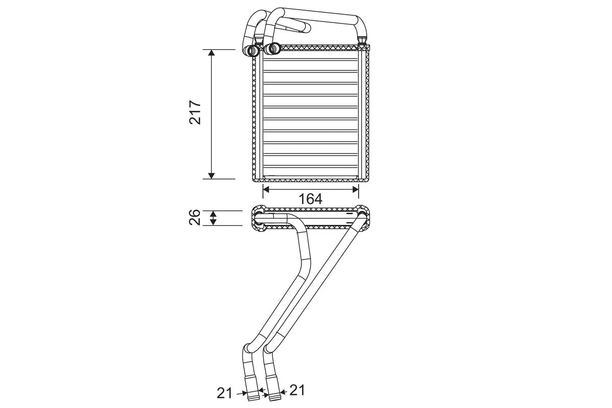 Système de chauffage VALEO 811653