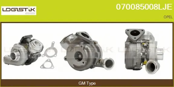 Turbocompresseur, suralimentation LGK 070085008LJE