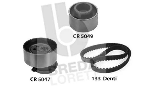 Kit de courroie crantée BREDA LORETT KCD0239