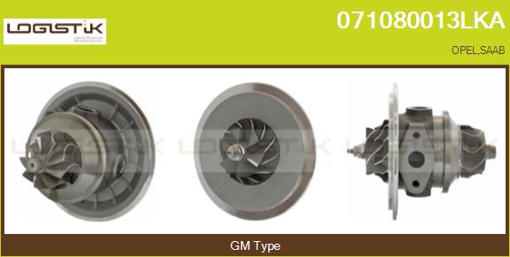 Groupe carter, turbocompresseur LGK 071080013LKA