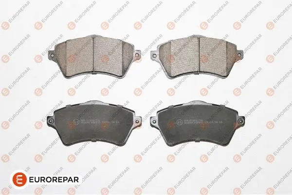 Kit de plaquettes de frein, frein à disque EUROREPAR 1623061080