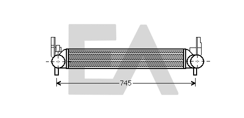 Refroidisseur d'air de suralimentation EACLIMA 36A67003