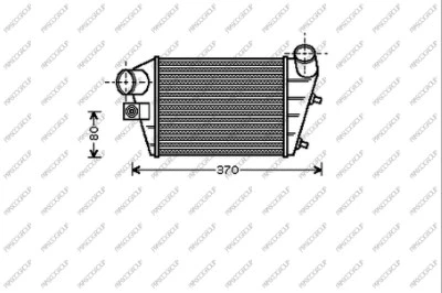 Refroidisseur d'air de suralimentation PRASCO AA340N001