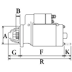 Démarreur HC-Cargo F 032 116 634