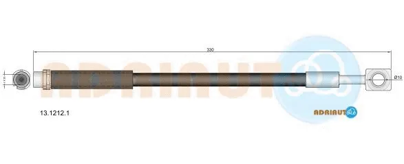 Flexible de frein ADRIAUTO 13.1212.1