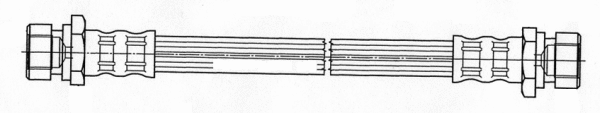 Flexible de frein CEF 512081