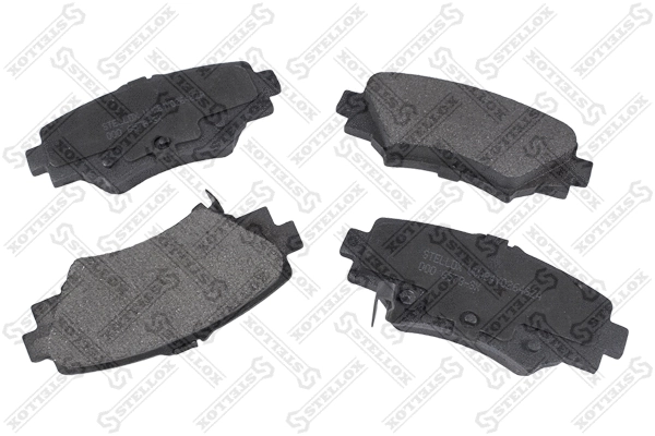 Kit de plaquettes de frein, frein à disque STELLOX 000 657B-SX