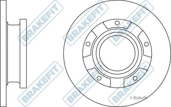Disque de frein APEC SDK6736
