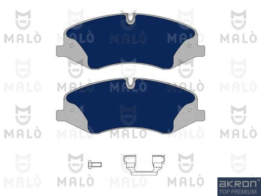 Kit de plaquettes de frein, frein à disque AKRON-MALÒ 1051106