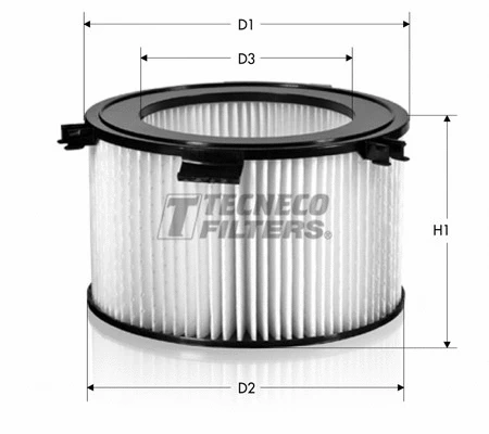Filtre, air de l'habitacle TECNECO FILTERS CK9579