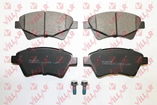 Kit de plaquettes de frein, frein à disque VILLAR 626.2059