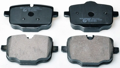 Kit de plaquettes de frein, frein à disque DENCKERMANN B111231