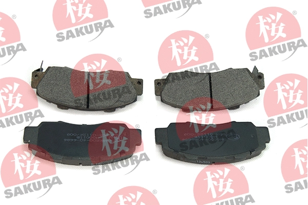 Kit de plaquettes de frein, frein à disque SAKURA 600-40-6686