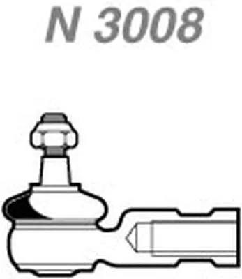 Rotule de barre de connexion NAKATA N 3008