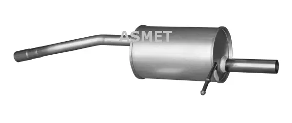 Silencieux arrière ASMET 10.119