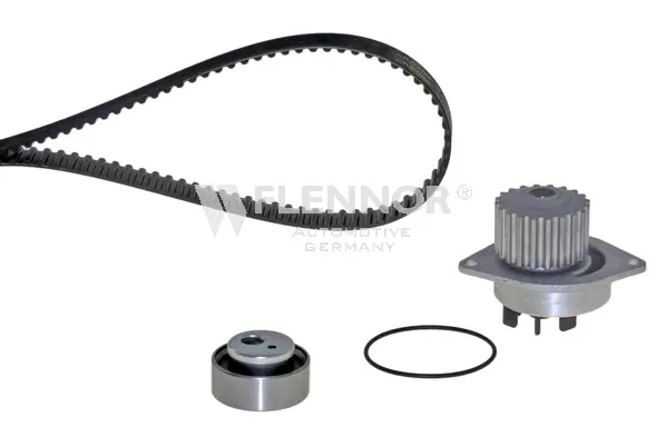 Pompe à eau + kit de courroie crantée FLENNOR FP04064V-2