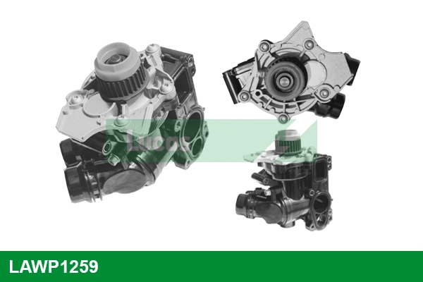 Pompe à eau, refroidissement du moteur LUCAS LAWP1259