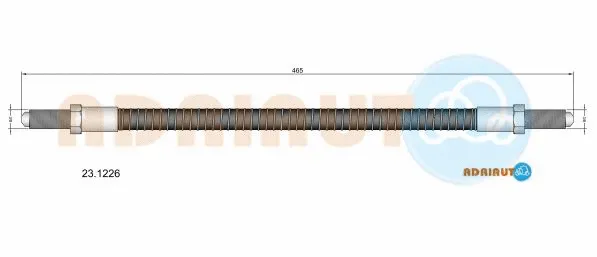 Flexible de frein ADRIAUTO 23.1226
