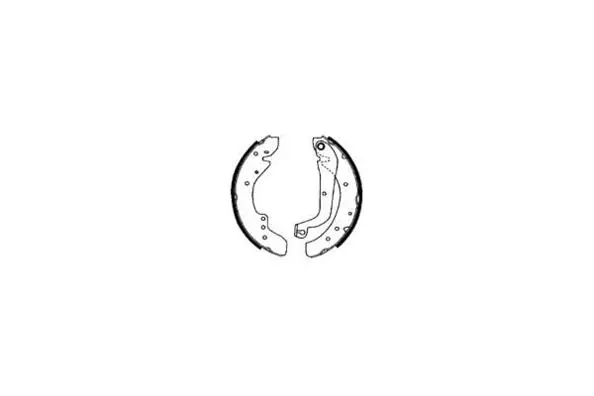 Jeu de mâchoires de frein E.T.F. 09-0532
