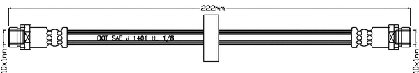 Flexible de frein JURATEK JBH1273