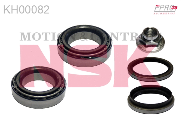 Kit de roulements de roue NSK KH00082