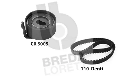 Kit de courroie crantée BREDA LORETT KCD0698