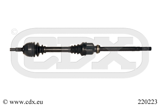 Arbre de transmission CDX 220223