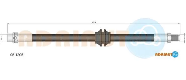 Flexible de frein ADRIAUTO 05.1205
