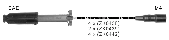 Kit de câbles d'allumage BBT ZK0438