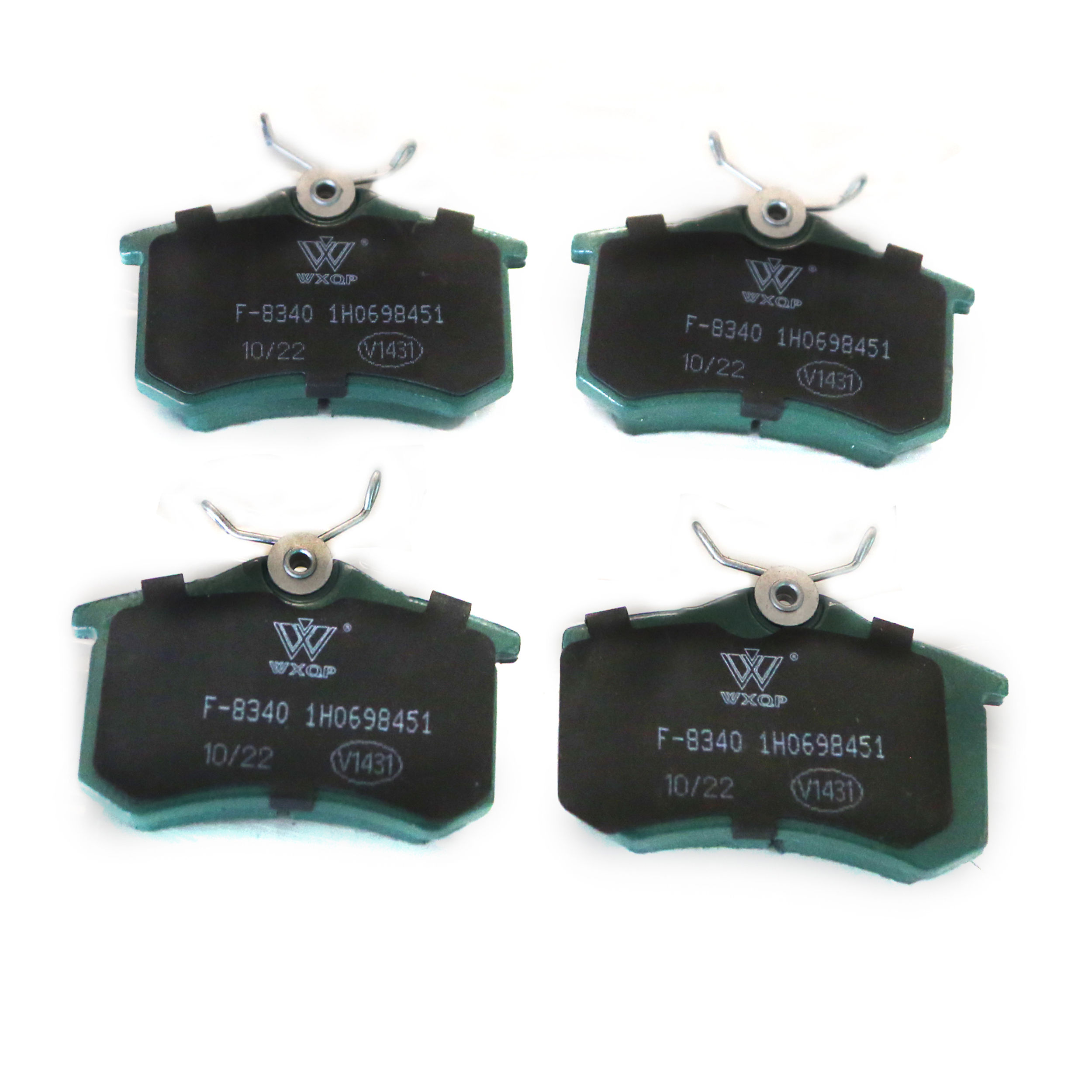Kit de plaquettes de frein, frein à disque WXQP 340133