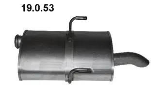 Silencieux arrière EBERSPÄCHER 19.0.53
