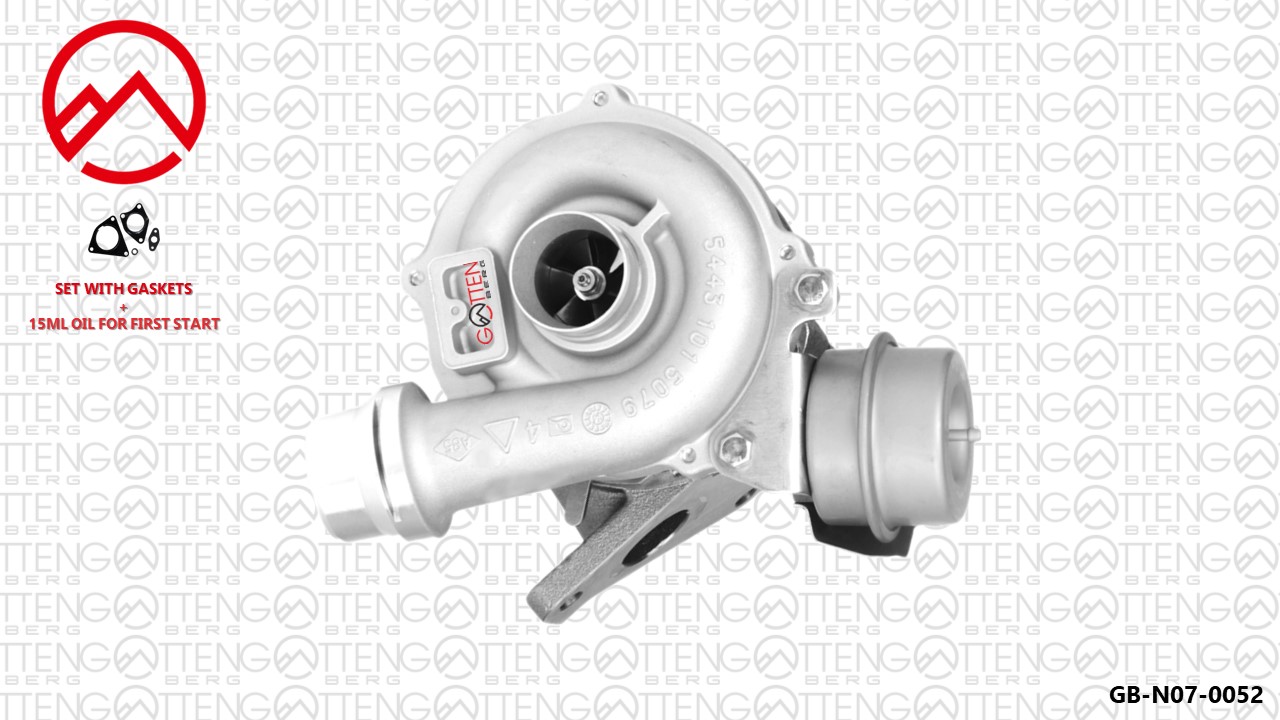 Turbocompresseur, suralimentation OES PARTS GB-N07-0052