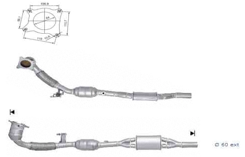 Catalyseur VEGAZ GmbH AK-898
