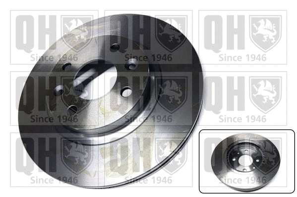 Disque de frein QUINTON HAZELL BDC3839