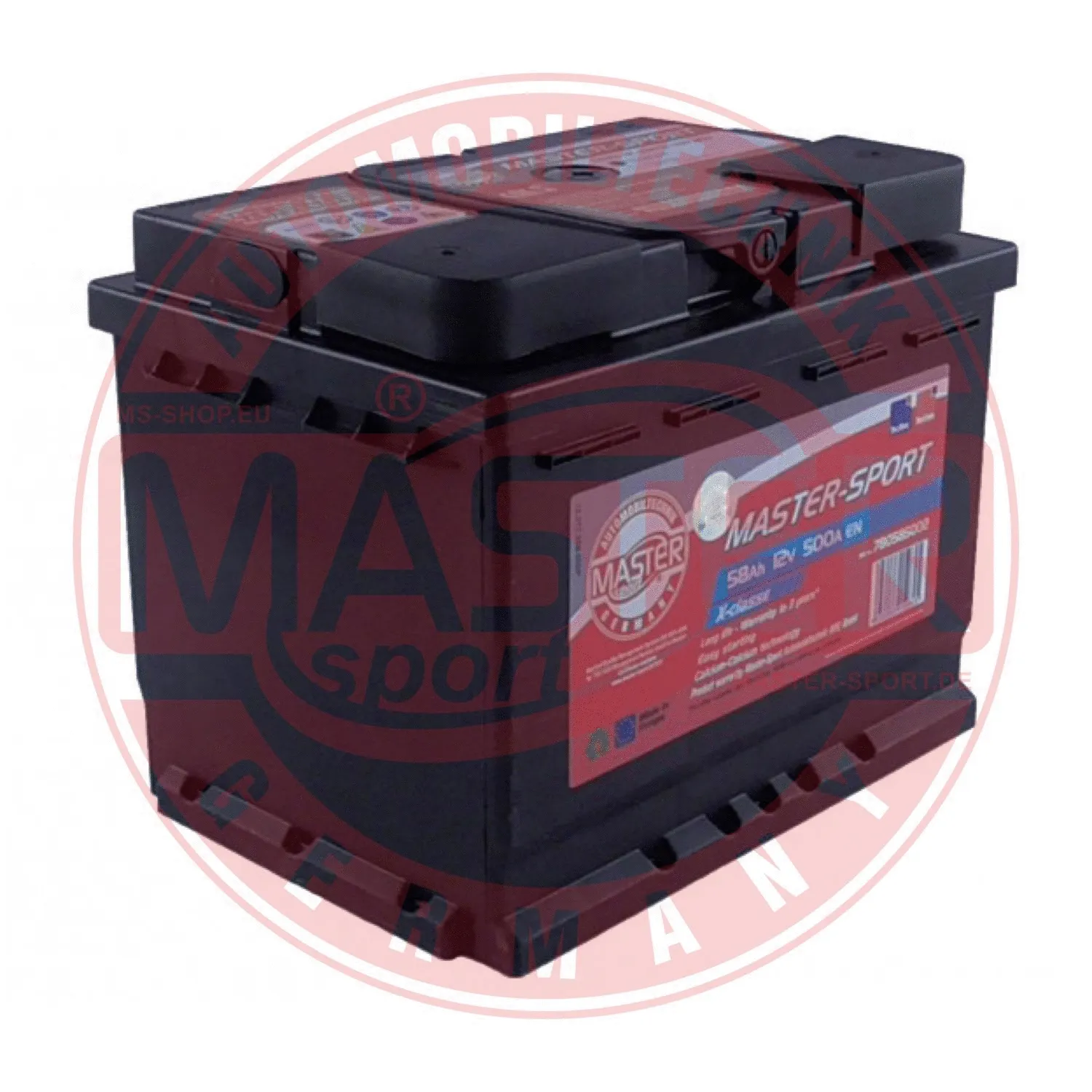 Batterie de démarrage MASTER-SPORT GERMANY 780585002