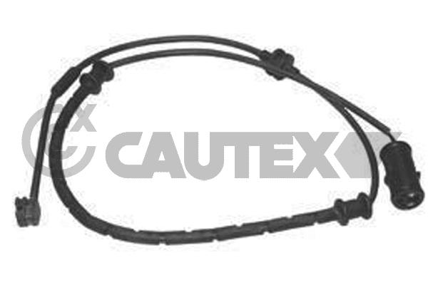 Contact d'avertissement, usure des plaquettes de frein CAUTEX 755101