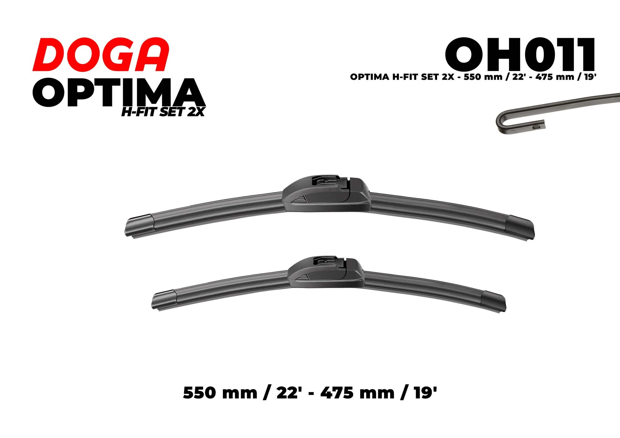 Balai d'essuie-glace DOGA OH011