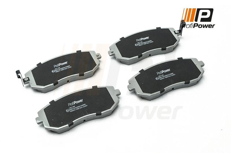 Kit de plaquettes de frein, frein à disque ProfiPower 1B1140