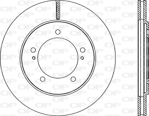 Disque de frein OPEN PARTS BDR2273.20