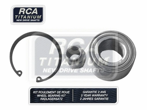 Kit de roulements de roue RCA FRANCE RCAK1012