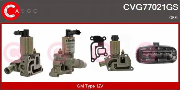 Vanne EGR CASCO CVG77021GS