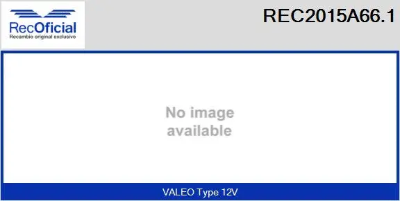 Alternateur RECOFICIAL REC2015A66.1