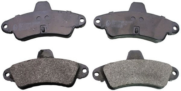 Kit de plaquettes de frein, frein à disque DENCKERMANN B110195