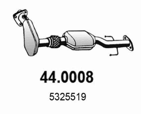 Catalyseur ASSO 44.0008