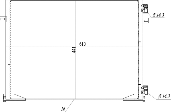 Condenseur, climatisation HART 614 483