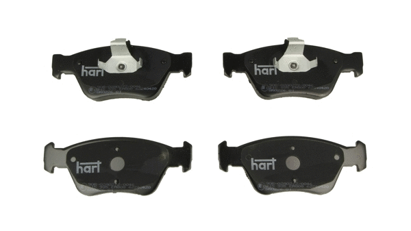 Kit de plaquettes de frein, frein à disque HART 215 935
