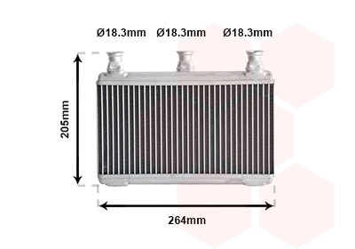 Système de chauffage VAN WEZEL 06006341
