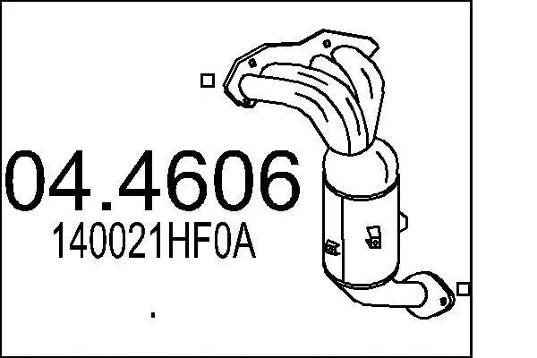 Catalyseur MTS 04.4606