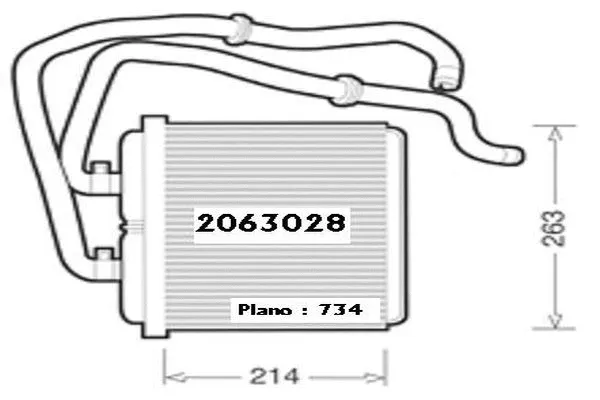 Système de chauffage ORDONEZ 2063028