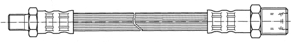 Flexible de frein CEF 511795